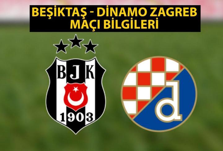 Beşiktaş - Dinamo Zagreb maçı ne zaman, saat kaçta, hangi kanalda?