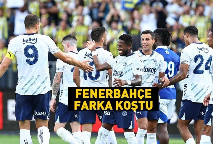 Fenerbahçe’den farklı prova