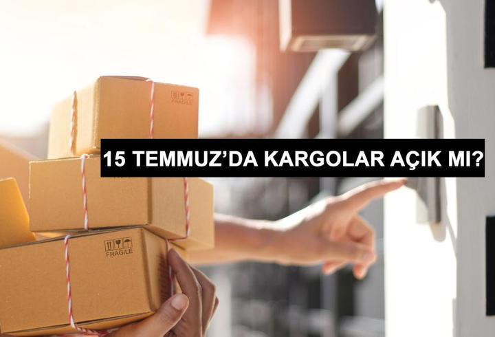 Yarın kargolar açık mı, 15 Temmuz 2024 Pazartesi kargolar kapalı mı? MNG, Aras, Yurtiçi Kargo açık mı?