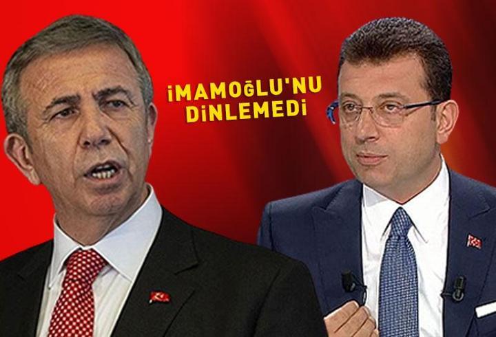 İmamoğlu-Yavaş arasında gerilim mi var? Törende konuşmasını dinlemedi