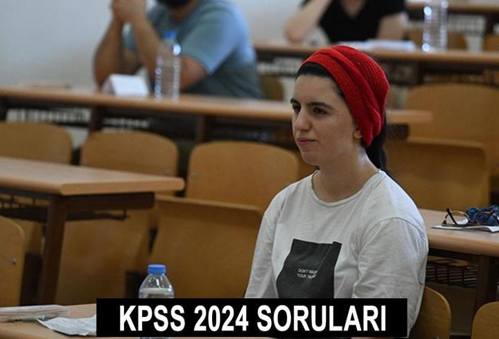 YAYINLANDI! KPSS Alan Bilgisi soruları 2024! ÖSYM KPSS Alan Bilgisi soruları, cevapları