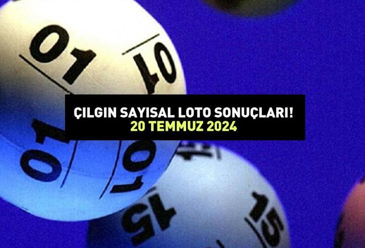 ÇILGIN SAYISAL LOTO SONUÇLARI AÇIKLANDI 20 TEMMUZ 2024: Çılgın Sayısal Loto sonuçları nasıl öğrenilir? Milli Piyango Online sonuç sorgulama