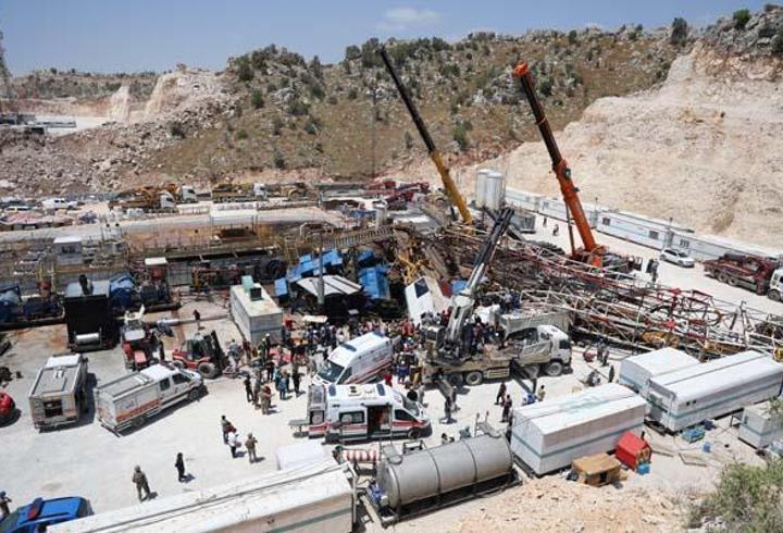 Gabar Dağı'nda petrol sahasında sondaj kulesi devrildi: 1 işçi hayatını kaybetti