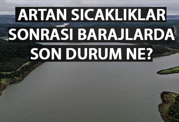 İSKİ İSTANBUL BARAJ DOLULUK ORANI 23 TEMMUZ 2024! Barajlarda son durum ne? İşte oranlar!