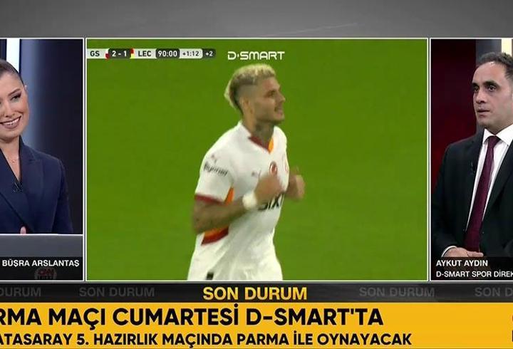 Galatasaray'ın Parma ile oynayacağı 5. hazırlık maçı D-Smart ve D-Smart Go'da