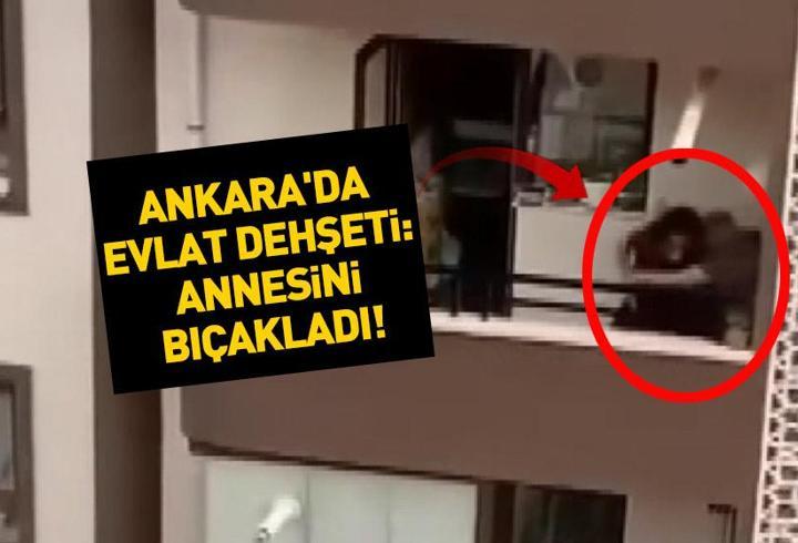 Video Haber: Ankara'da evlat dehşeti! Tartıştığı annesini bıçakladı