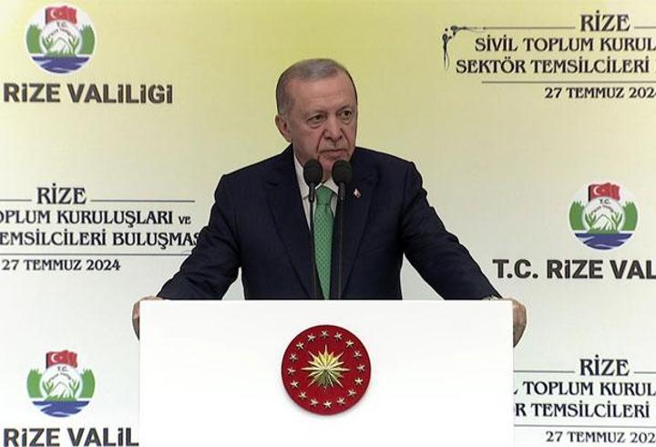 SON DAKİKA HABERİ... Cumhurbaşkanı Erdoğan'dan Rize'de açıklamalar