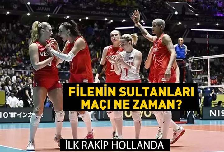 CANLI YAYIN! Filenin Sultanları TRT Spor Türkiye Hollanda voleybol maçı canlı izle!