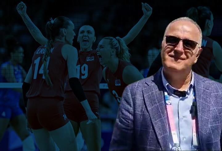 Paris Olimpiyatında müthiş geri dönüş! Voleybol Federasyonu Başkanı CNN TÜRK'e konuştu