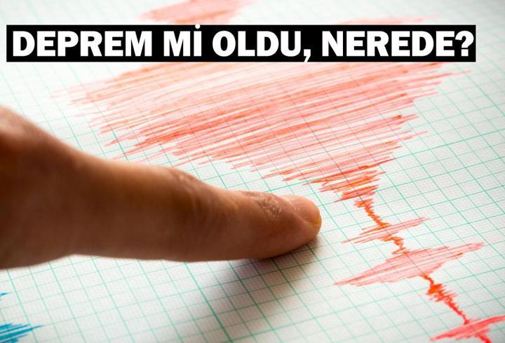 DEPREM Mİ OLDU? AFAD, Kandilli Rasathanesi Son Depremler 14 Mart 2025