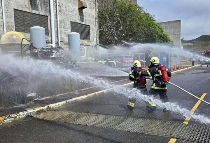 Tayvan'da nükleer santralde yangın