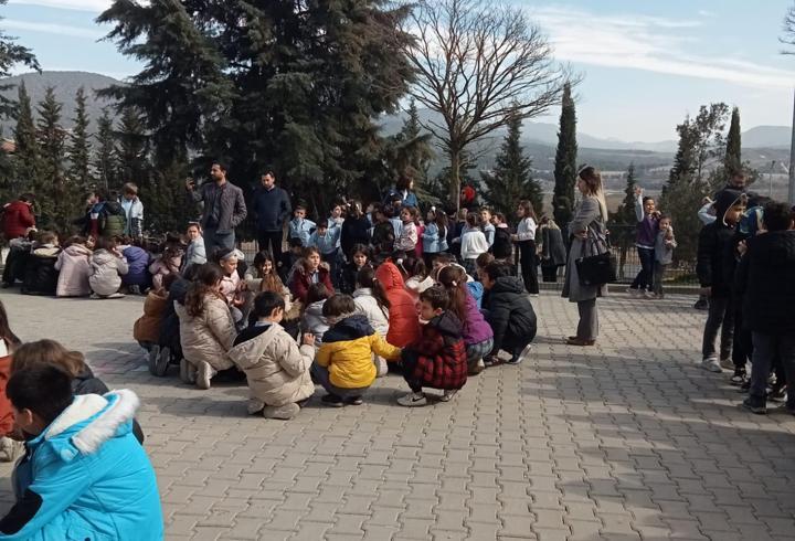 Osmaneli ilçesinde deprem tatbikatı yapıldı