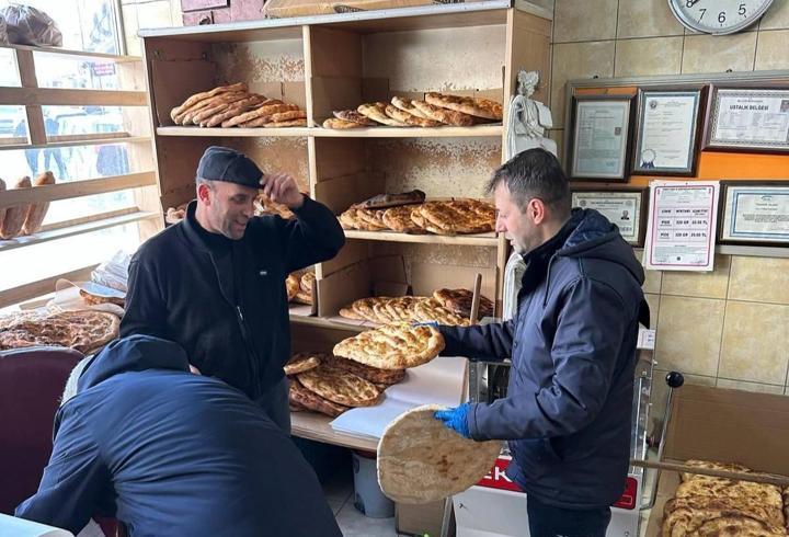 Bayburt'ta fırınlarda denetleme yapıldı