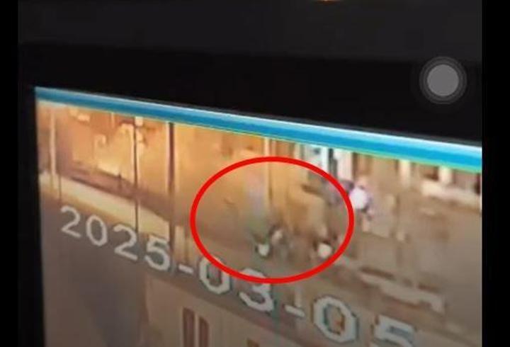 Mardin'de 3 kişinin yaralandığı kaza kamerada