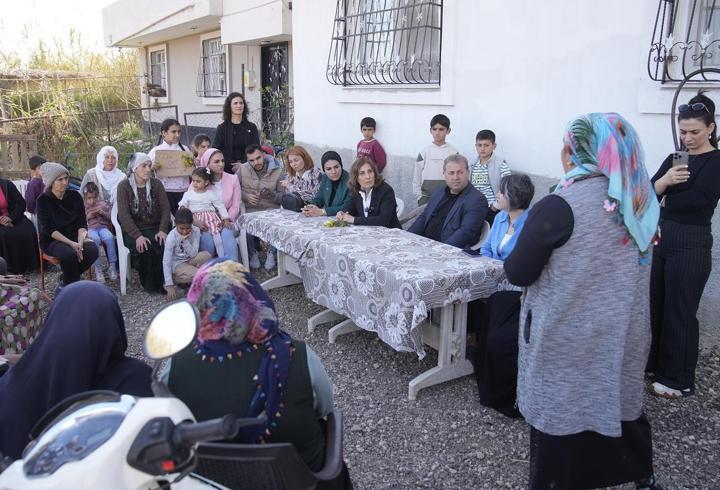 Başkan Tekin vatandaşlarla buluştu