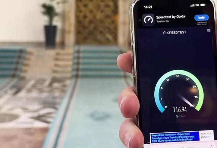 5G teknolojisi TBMM'de denendi