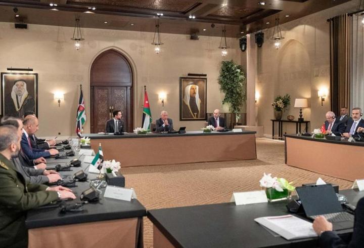 Fidan, Güler ve Kalın, Ürdün Kralı 2. Abdullah tarafından kabul edildi