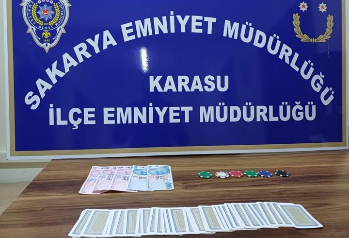 Sakarya’da kumar operasyonu: 16 kişi hakkında işlem yapıldı