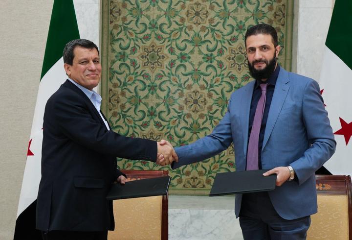 Suriye hükümeti ile SDG anlaştı