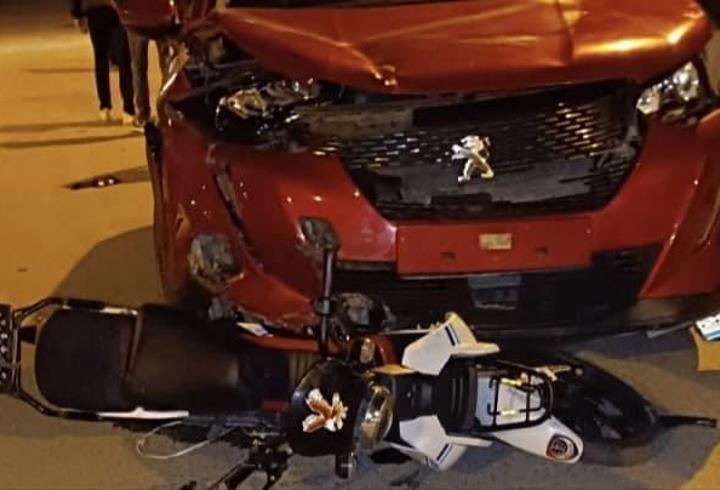 Nusaybin’de cip ile motosiklet çarpıştı: 2 yaralı