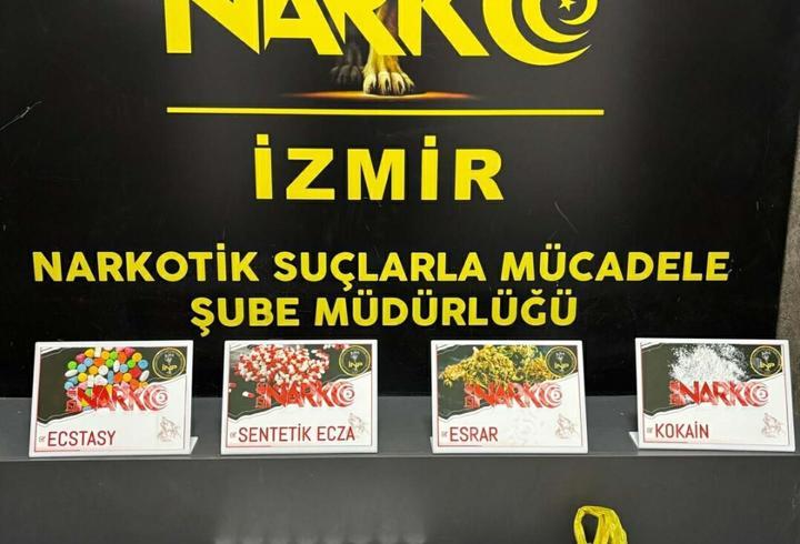 İzmir'de uyuşturucu operasyonunda 2 tutuklama