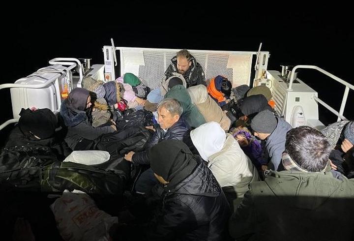 Çanakkale'de 28 düzensiz göçmen yakalandı