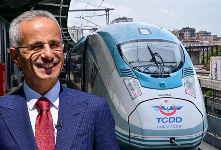 Bakan Uraloğlu duyurdu: Ankara-İzmir arası 14 saatten 3.5 saate düşüyor