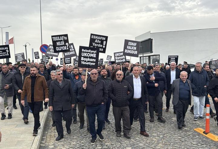 Tekirdağ'da toplu taşıma yapan esnaftan zam talebi