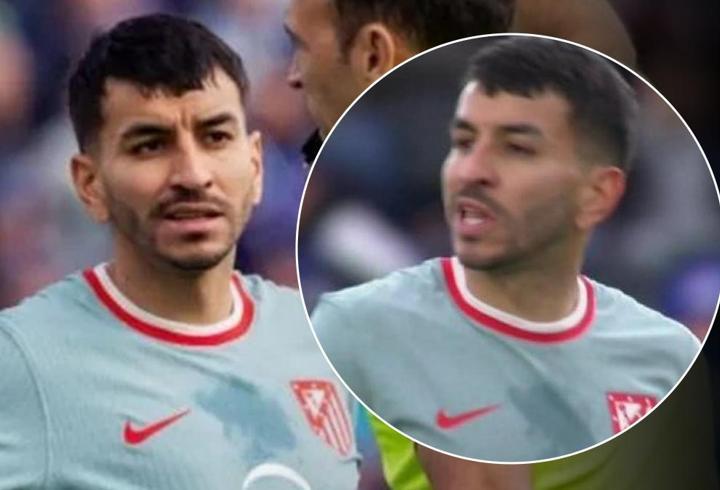 Hakeme hakaret eden Angel Correa'ya 5 maç ceza