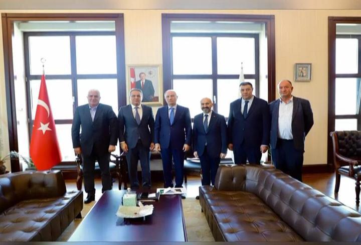 Alevi Vakıfları heyeti Ankara'da