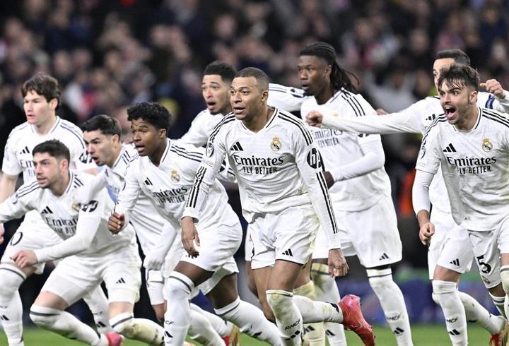 Real Madrid, derbide penaltılarla turladı! Şampiyonlar Ligi'nde çeyrek final eşleşmeleri belli oldu...