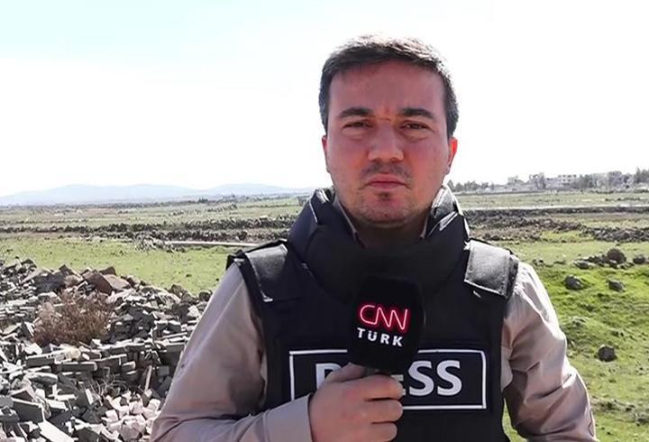 CNN TÜRK İsrail-Suriye sınırında