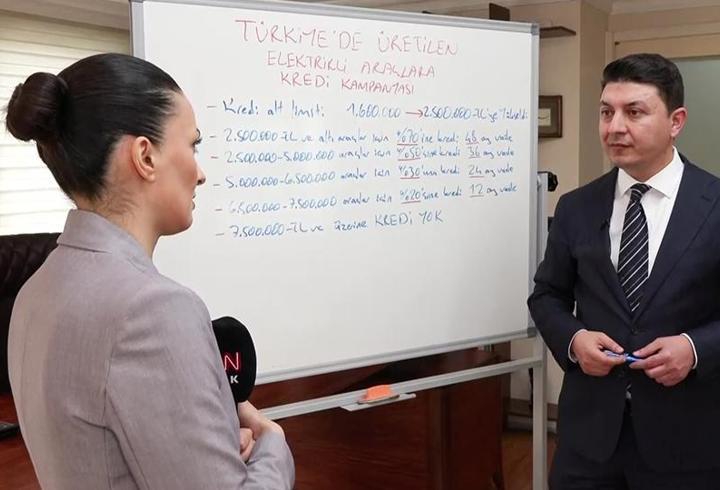 Elektrikli oto kredilerine güncelleme