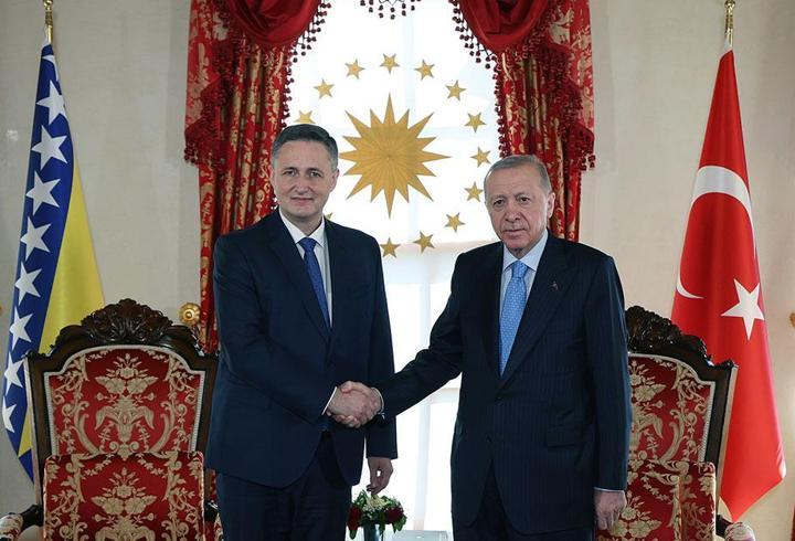Cumhurbaşkanı Erdoğan, Becirovic'i kabul etti