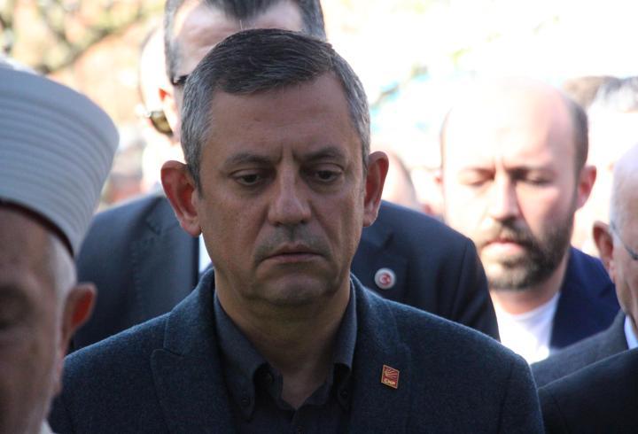 Özgür Özel, cenaze törenine katıldı