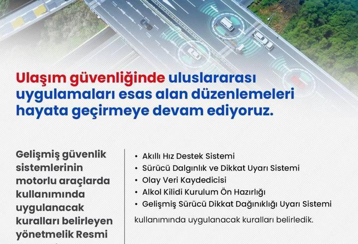 Bakanlıktan 'ulaşım güvenliği' yönetmeliği
