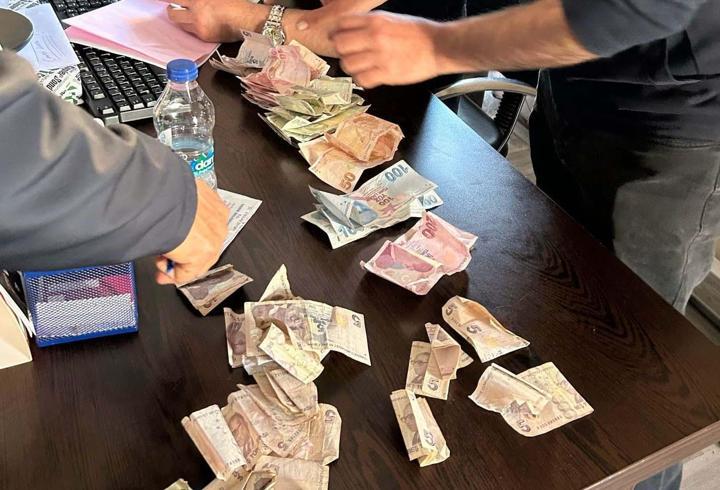 3 günde yakalanan 17 dilenciden 19 bin lira ele geçirildi