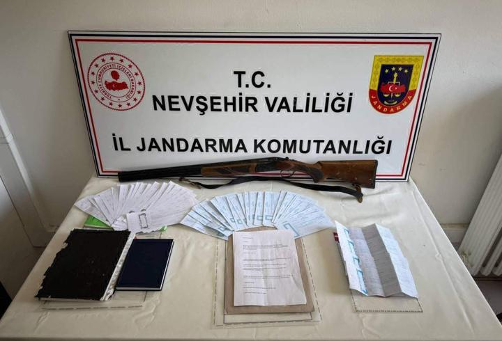 Nevşehir'de tefecilik operasyonu: 3 tutuklama