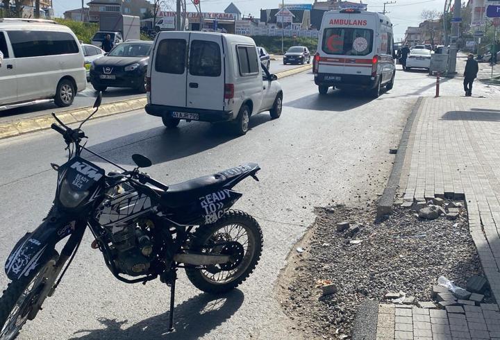 Motosiklet Kazası: Kadın Ağır Yaralandı