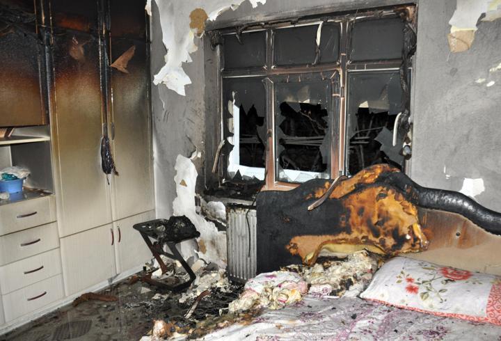 Karaman'da yine molotoflu saldırı; 3'üncü ev yakıldı