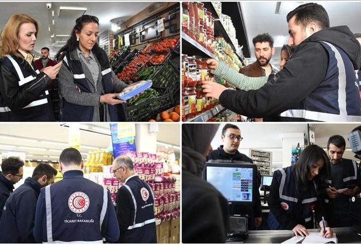 Ramazan Bayramı öncesi marketlere sıkı denetim
