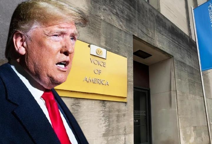 Trump "AMERİKA'NIN SESİ"ni kıstı