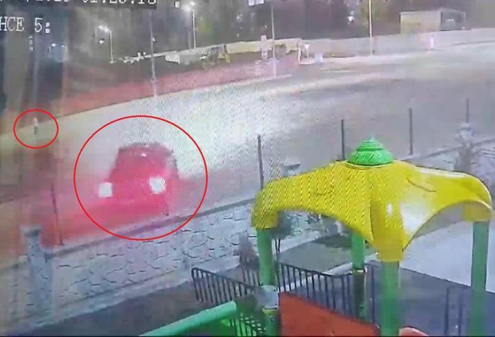 Drift atan sürücünün ehliyetine 2 ay el konuldu