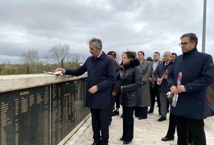Trakya'da, Çanakkale şehitleri anıldı