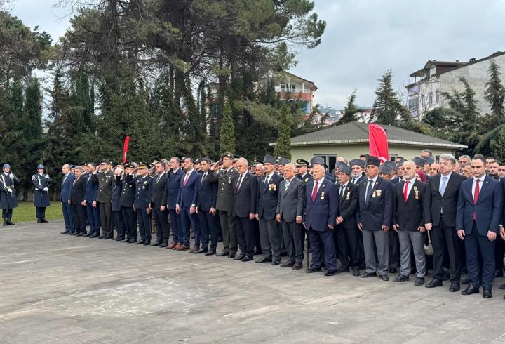 Ordu’da Çanakkale şehitleri anıldı