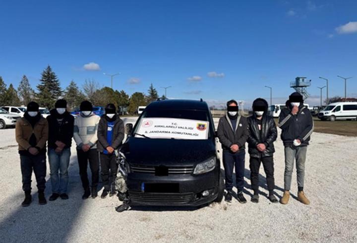 Kırklareli'de 260 kaçak göçmen yakalandı