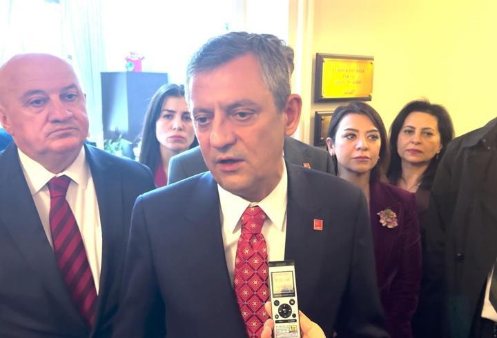 Özgür Özel: Ekrem İmamoğlu'nun arkasındayız