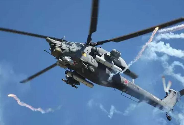 Rusya'da ‘Mi-28’ tipi savaş helikopteri düştü!