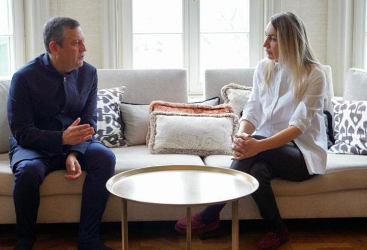 Özgür Özel, Dilek İmamoğlu'nu ziyaret etti  