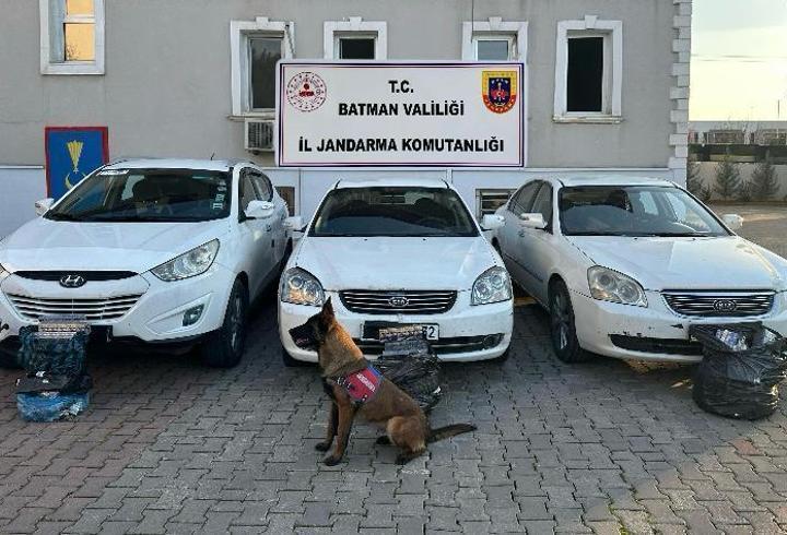 Batman'da, 3125 paket kaçak sigara ele geçirildi